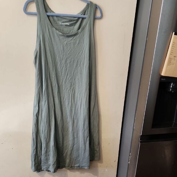 Womens 💚 soft surroundings XL DRESS NWT Sleeveless Dress - Picture 1 of 4